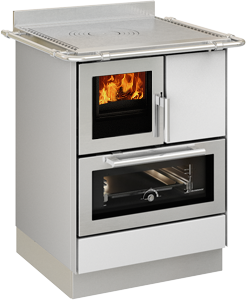 Cuisinière bois de haute qualité Demanincor D6 avec plan de cuisson en  fonte intégrable - Lot et Garonne (47) à Guérin